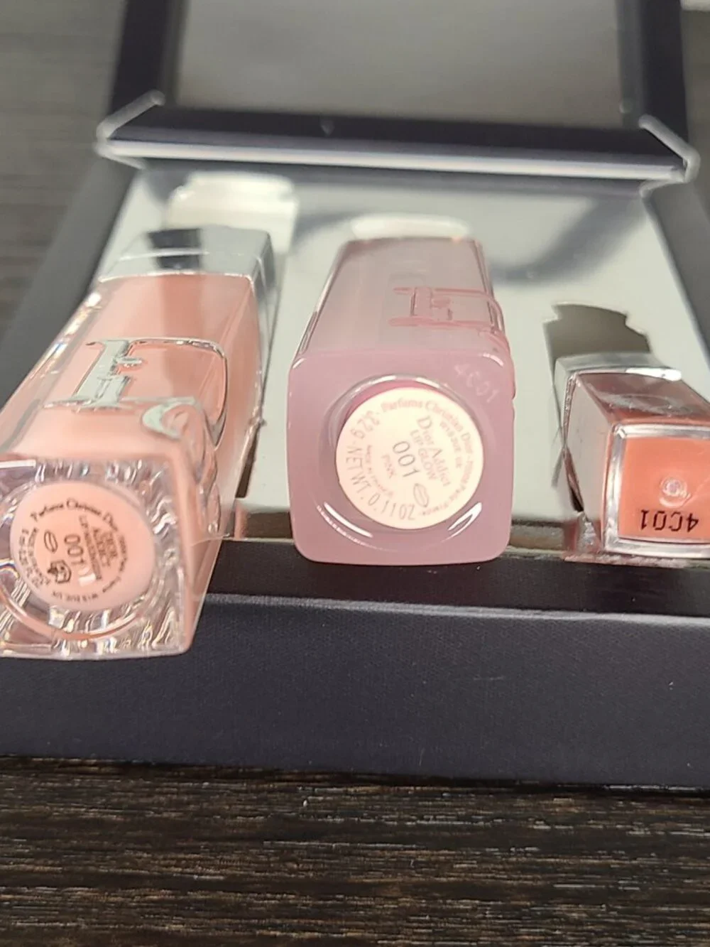 NEW Dior Addict Natural Glow Lip Essentials 3pc Set with Dior Gift Bag - Picture 5 of 12